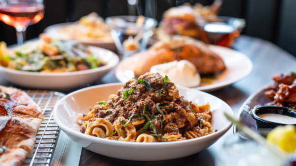 Bobbee bolognese in a bowl