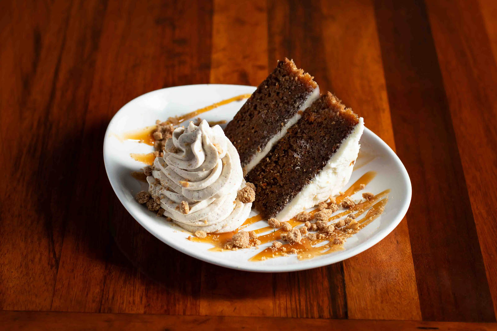 Buttercream Organic Carrot Cake