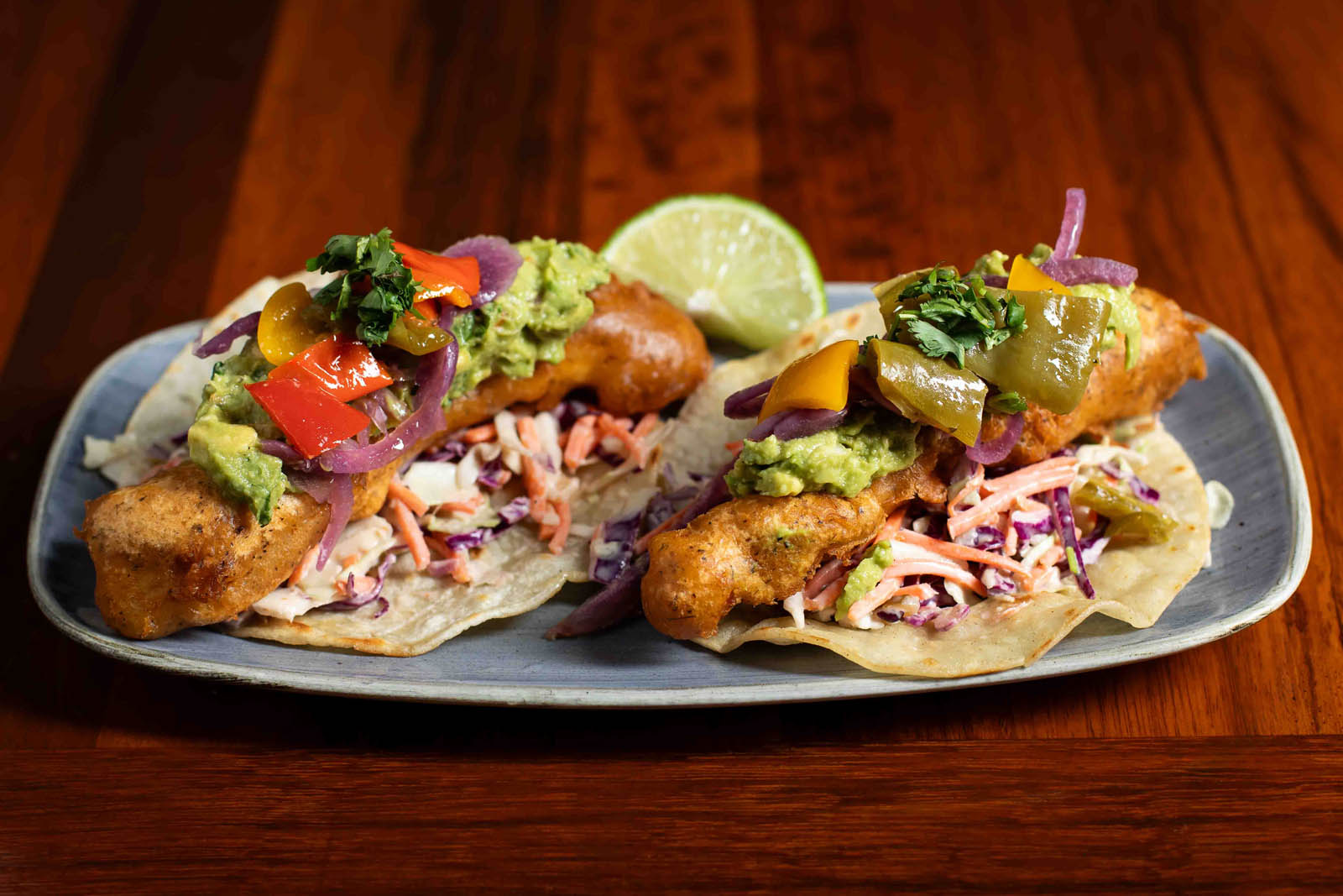 Crispy Alaskan Cod Tacos