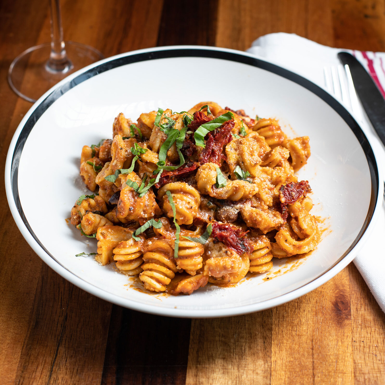 Mediterranean Vegan Sourdough Pasta