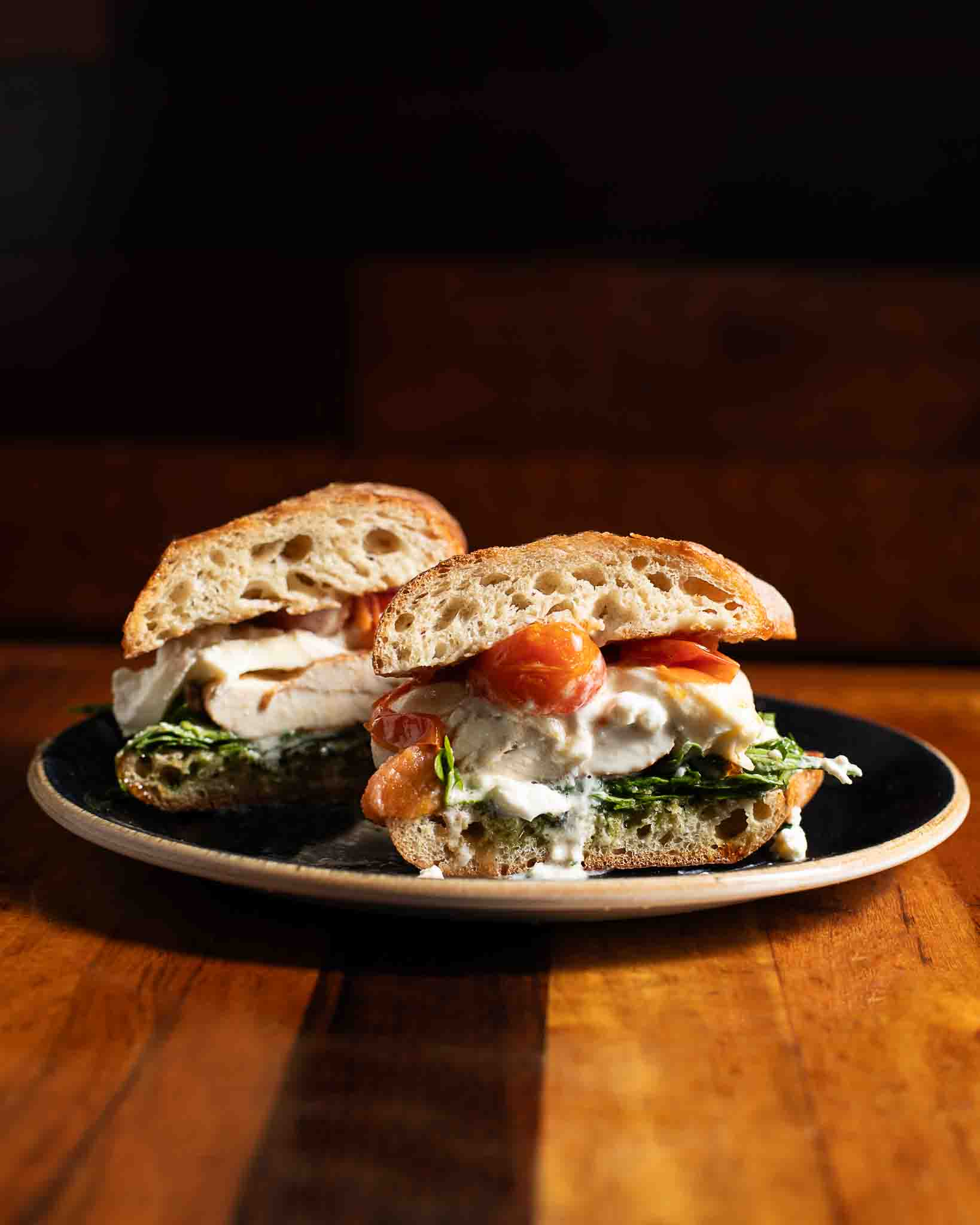 Chicken Caprese Sandwich